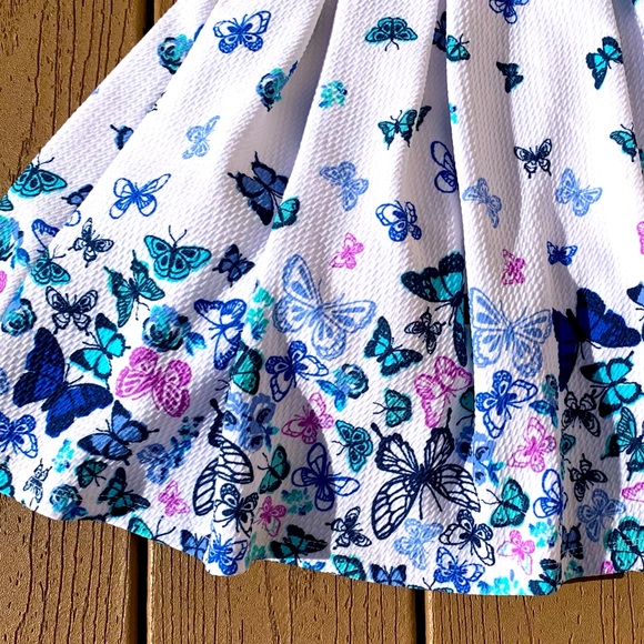 KNIT WORKS FANCY DRESS WITH REMOVABLE JACKET AND CRINOLINES GIRLS SIZE 5 - Picture 7 of 8